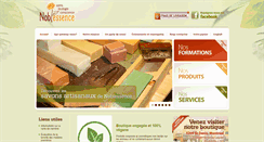 Desktop Screenshot of noblessence.com
